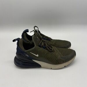 Nike Air Max 270 Mens Sneakers Size 7.5 Cargo Khaki Light Bone AH8050 303
